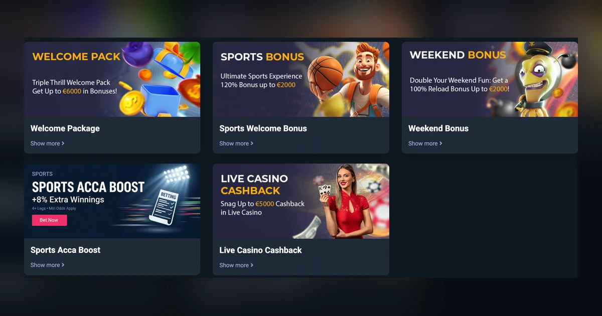 Welkomstbonus en voorwaarden bij Casobet Casino